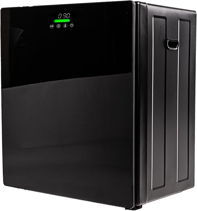 UV-C除菌搭載 小型衣類乾燥機 3kg 2024年式 全自動 ブラック タッチパネル ドラム式 小型 工事不要 排水不要 時短 エコ 省エネ ３層フィルター Hanx-Home HH-D24B