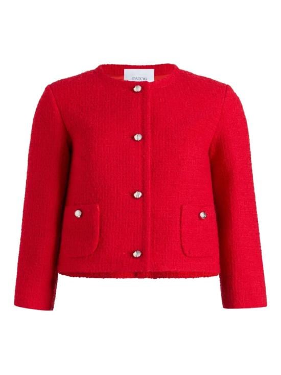 PATOU Women Jackets JA0620223 312L NO LABEL SCARLET RED