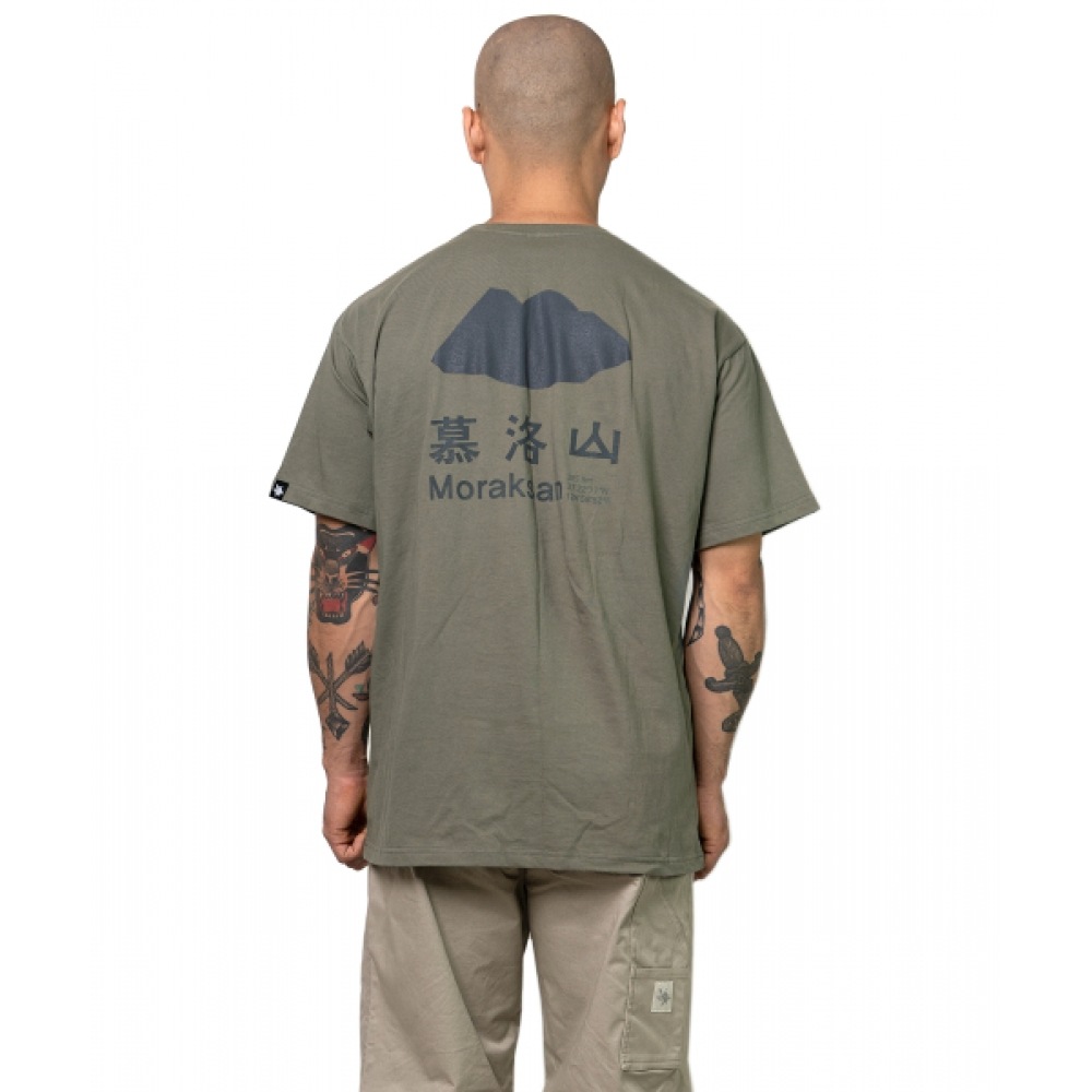 ウィル・モラクサンTシャツ (カーキ)