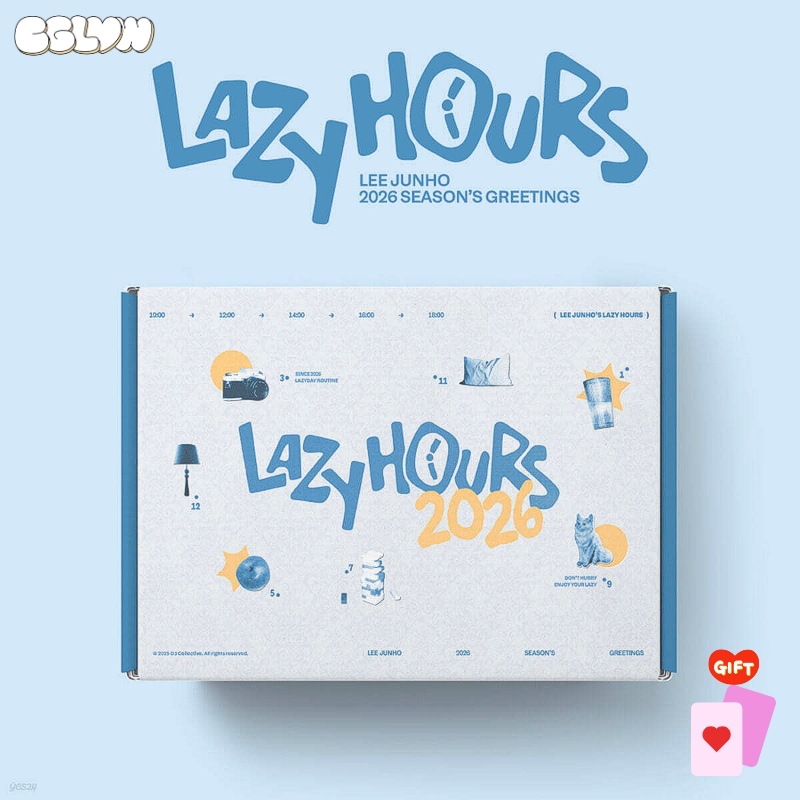 [公式] yes24特典 이준호 (LEE JUNHO) 2026 SEASONS GREETINGS [LAZY HOURS]
