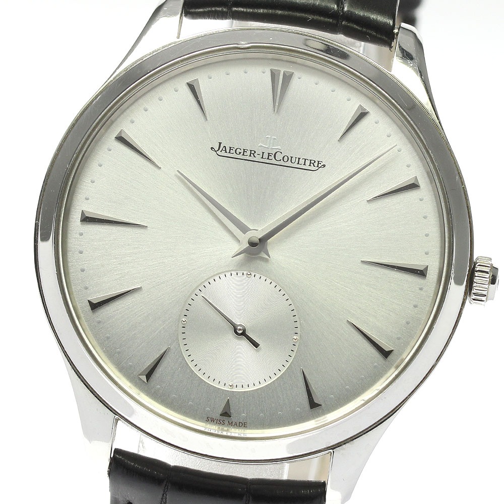 ジャガールクルト JAEGER-LECOULTRE Q1278420 マスターウルトラスリム スモールセコンド 自動巻き メンズ 箱保証書付き_812142【中古】