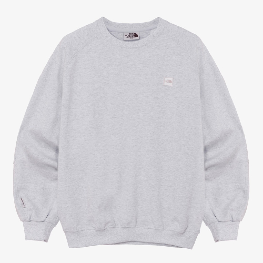 ザ・ノース・フェイス NM5MR02L ホワイトレーベルミニボックスステッチスウェットシャツ_OVERSED