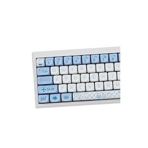 144 Keys アニメ 猫 MOA プロファイル キーキャップ PBT キーキャップ セット 7U スペースバー付き Gateron Kailh Cherry MX Switch メカニカル ゲーミ