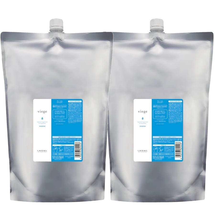 LebeL ルベル ヴィージェ viege シャンプー リフィル 2500ml ヘアシャンプー 詰め替え リフィル 2個セット 9,548円