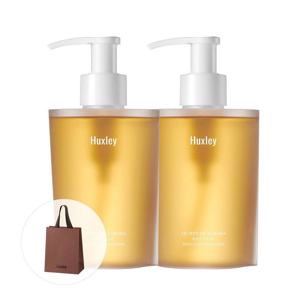 【Huxley】パフューム ボディウォッシュ モロッカン ガーデナー 300ml 2個セット