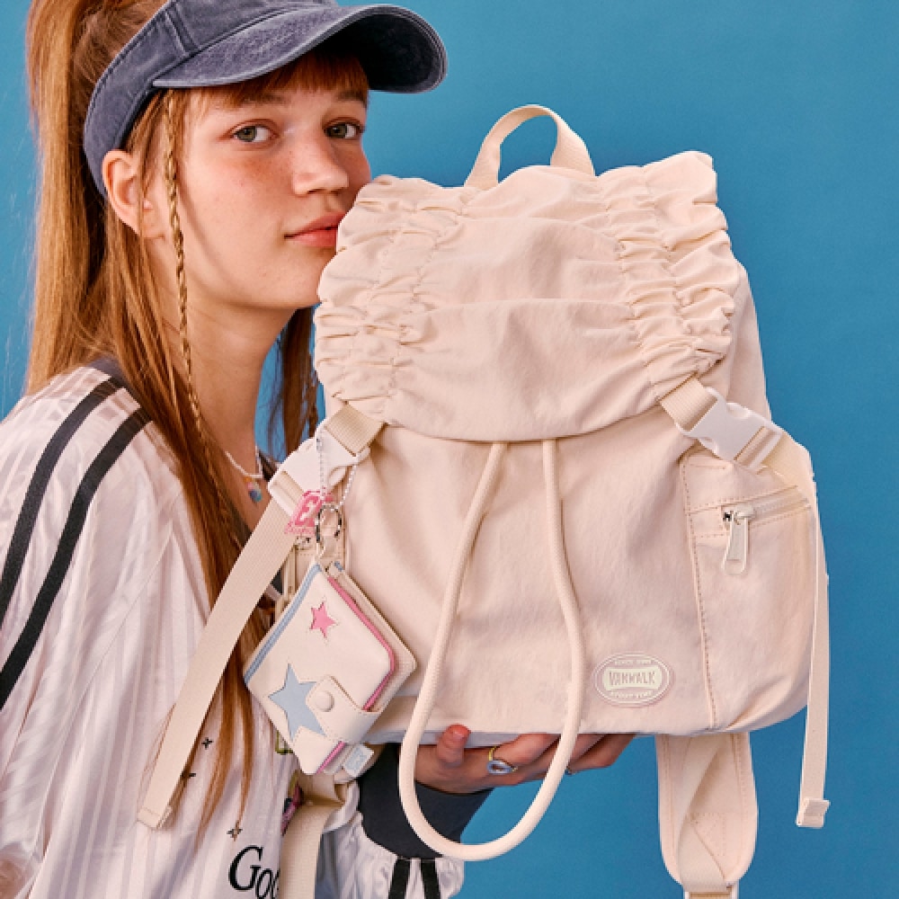 VANWALK レースミニバックパック [ホワイト]