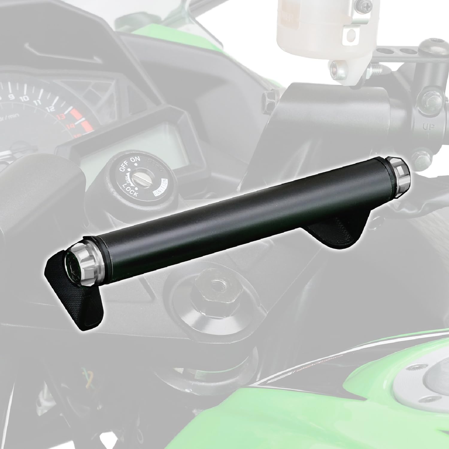 デイトナ(Daytona) バイク用 クランプバー Ninja250R/Ninja250専用 マルチバーホルダー アッシュシルバー 16790