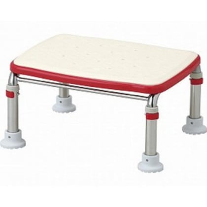 安寿 ステンレス製浴槽台R「あしぴた標準 すべり止めシートタイプ20-30 536-446 レッド 228044 S0339