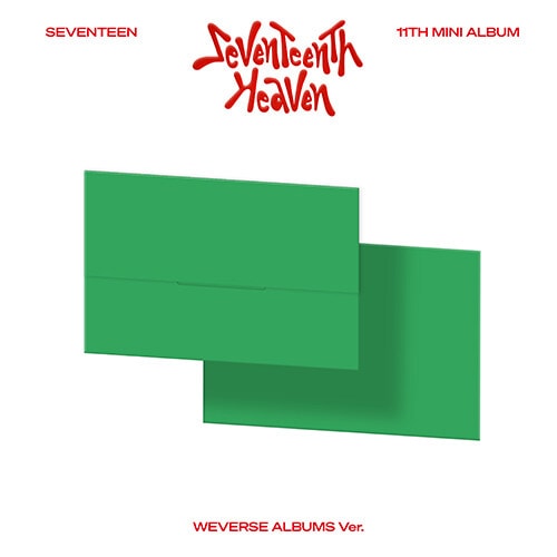 (５個)（オンラインショップ特典つき）(Weverse Albums ver.) SEVENTEEN [SEVENTEENTH HEAVEN]