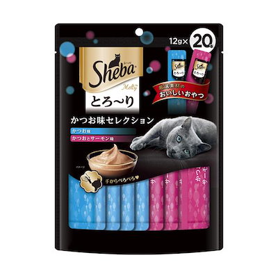 他サイト： とろーり　メルティ　かつお味セレクション　１２ｇX２０Ｐ　キャットフード　ＣＲＣ35―25―20―20―00の商品画像
