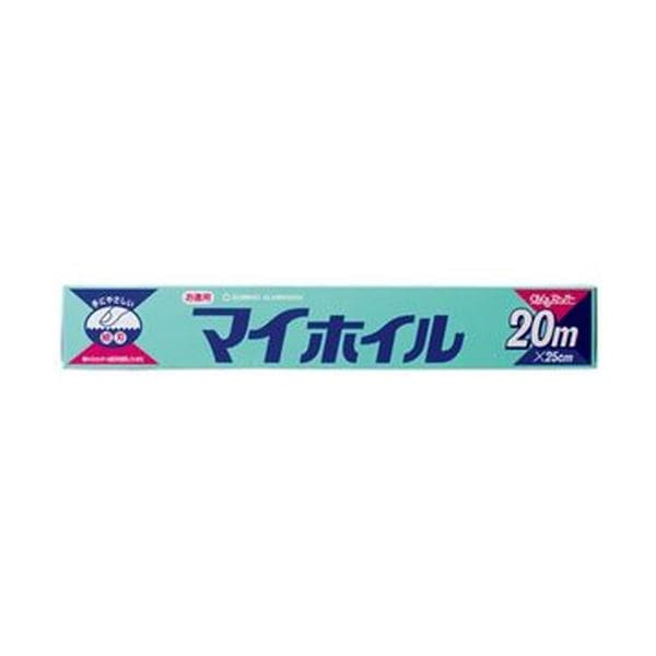 （まとめ）UACJ製箔 マイホイル お徳用25cm×20m 1本(×50セット)