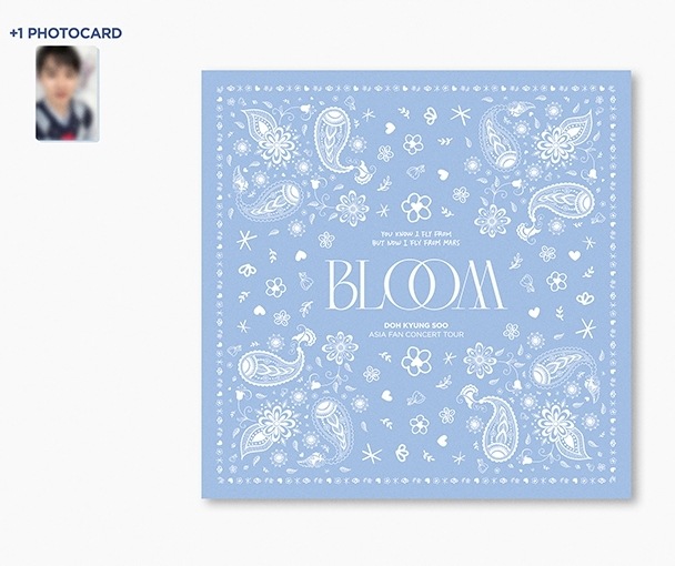 (未開封新品) （バンダナ）ドギョンスDOH KYUNG SOO FAN CONCERT BLOOM THE FINAL MD BANDANA