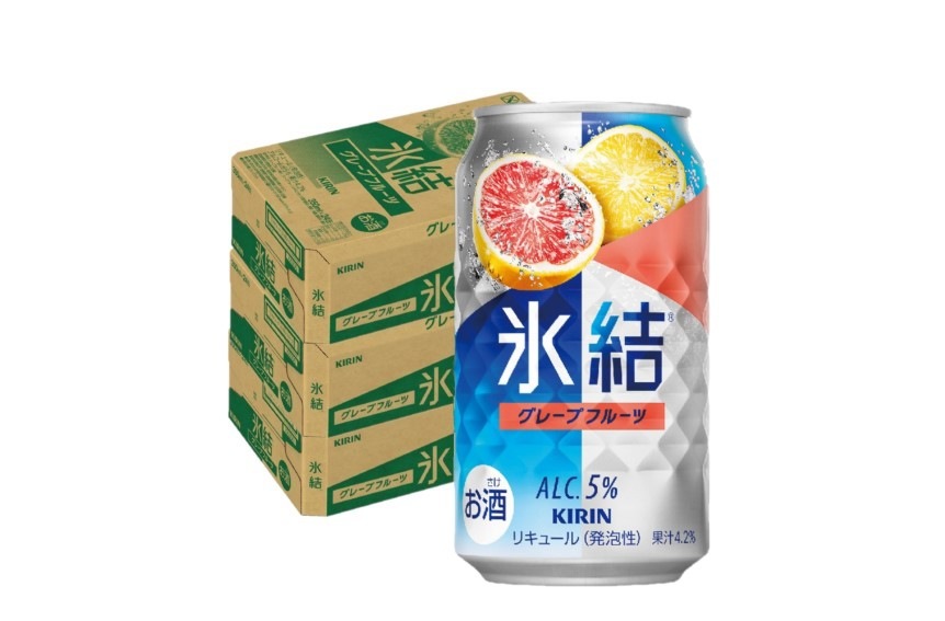 【送料無料】キリン 氷結 グレープフルーツ 350ml3ケース/72本