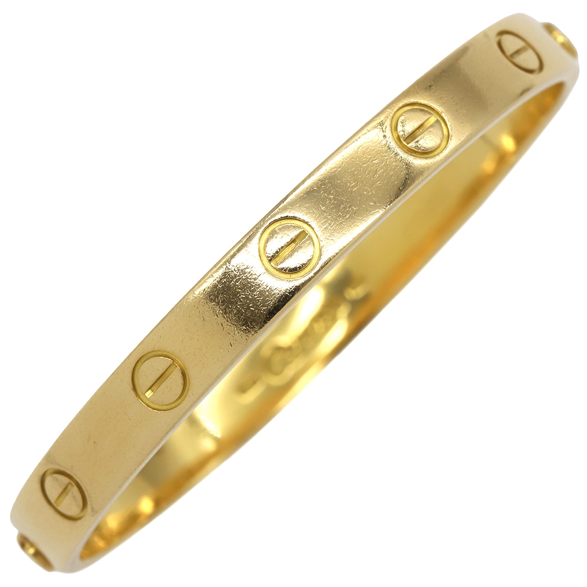 カルティエ Cartier ブレスレット LOVE ラブブレス 旧型 K18YG イエローゴールド #16 750YG 18K バングル ドライバーなし 【保存袋】【中古】