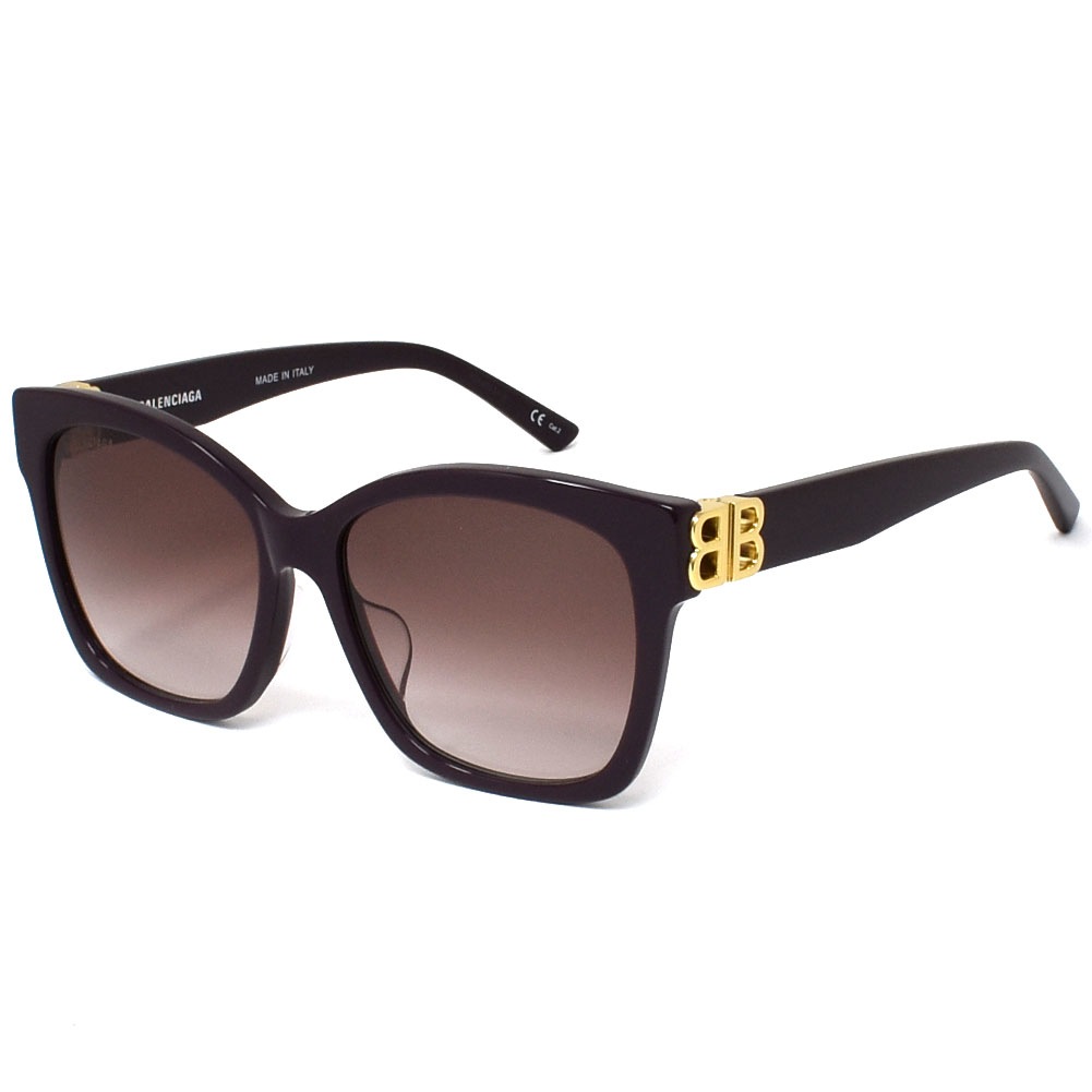 バレンシアガ サングラス メンズ レディース BALENCIAGA Sunglasses アジアンフィット BB0102SA-006