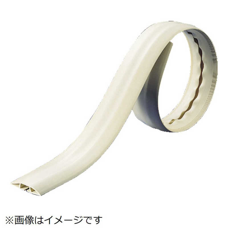 トラスコ中山　ソフトケーブルプロテクター 10XW50.8X10Mアイボリー　TSRD10X5010-IV 6,552円