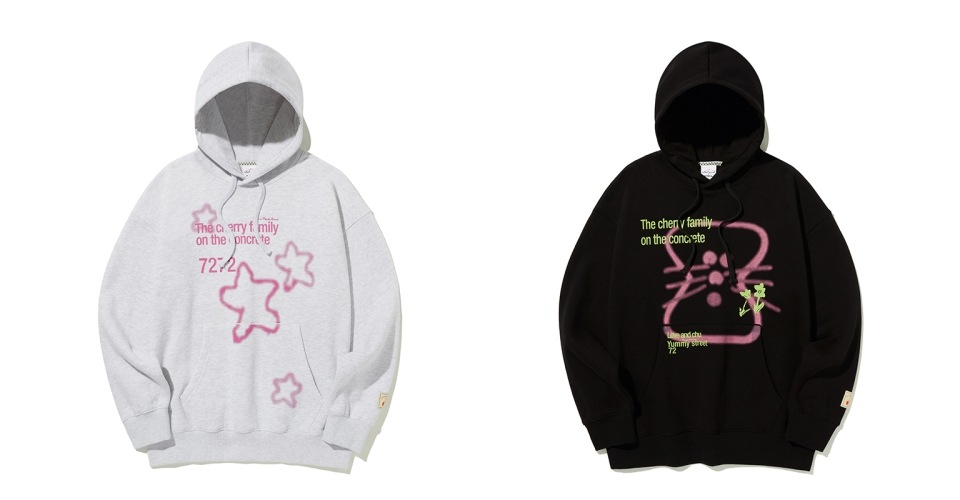 MISAKI KAWAI ARTWORK POINT HOODIE