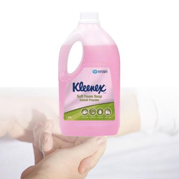XBIJ3L6Mハンド洗浄剤 ハンドウォッシュ フォーム ソープ スイートパウダーの香り 1.95L