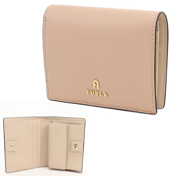 二つ折り財布 折り畳み WP00304 CAMELIA 二折財布小銭入付き レザー CIPRIA BALLERINA