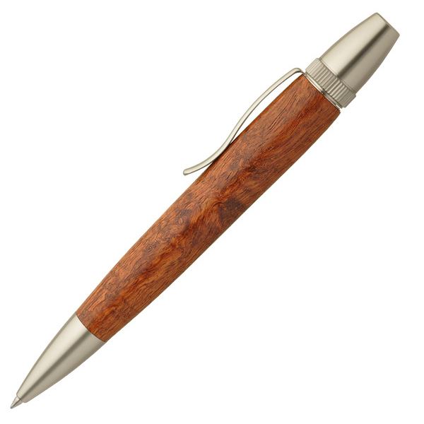 銘木 ハンドメイド ボールペン/文房具 (花梨 カリン) 日本製 0.7mm 文具 オフィス用品 ステーショナリー