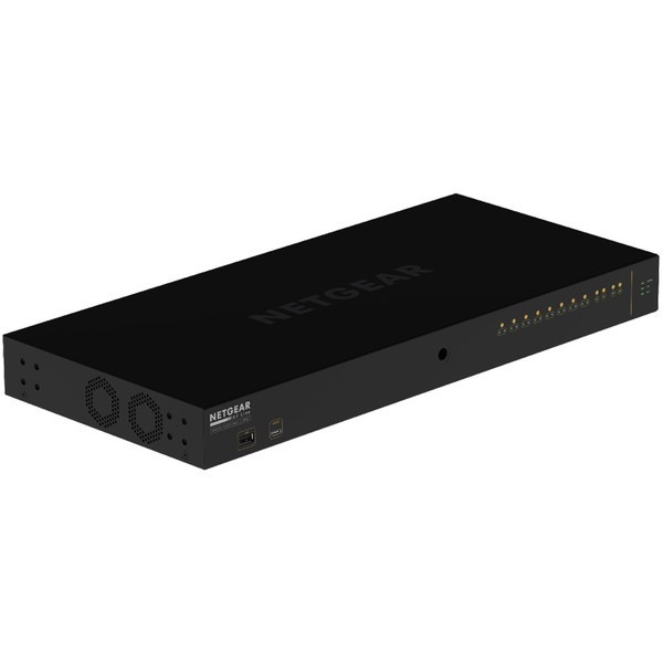 GSM4212P-100AJS PoE+対応(125W) 1Gポート×10 SFPスロット×2 フルマネージスイッチ