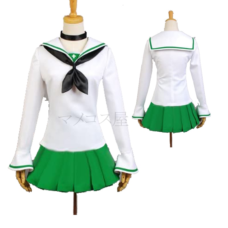 コスプレ衣装　ガールズ　パンツァー　大洗女子学園　女子制服 女性Mサイズ　コスチューム