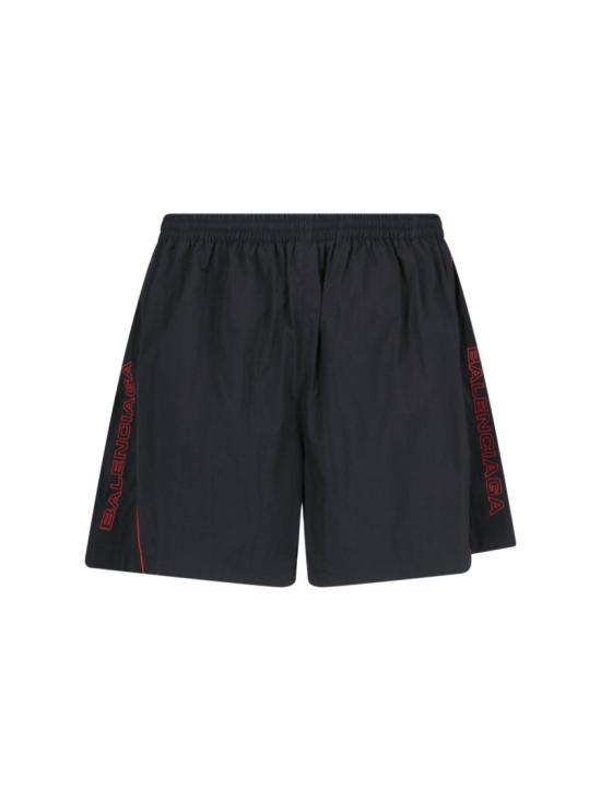 BALENCIAGA Men Shorts 814568 TRO321000 Black