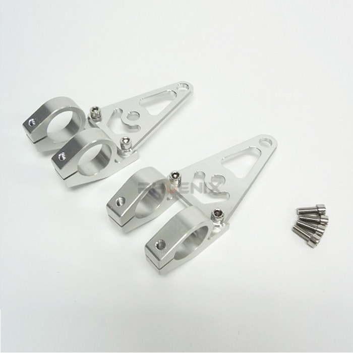 ヘッドライトステー ブラケット 30mm アルミ製 削り出し フロントフォーク モンキー