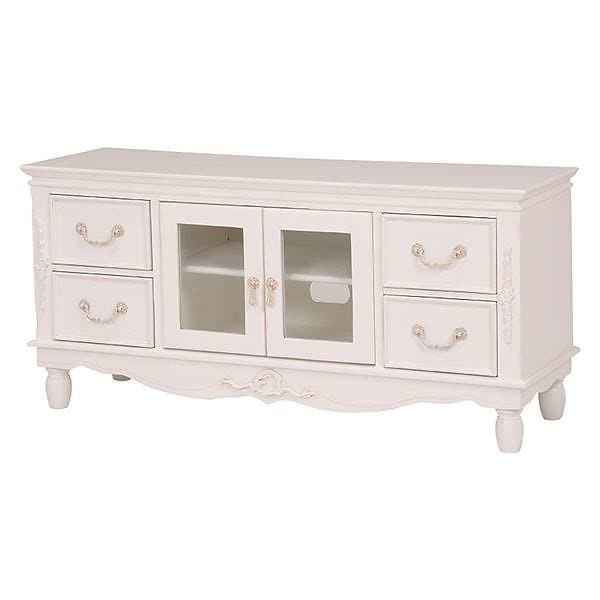 アンティーク調テレビ台（テレビボード/ローボード） 木製 [幅120cm/37型52型対応]