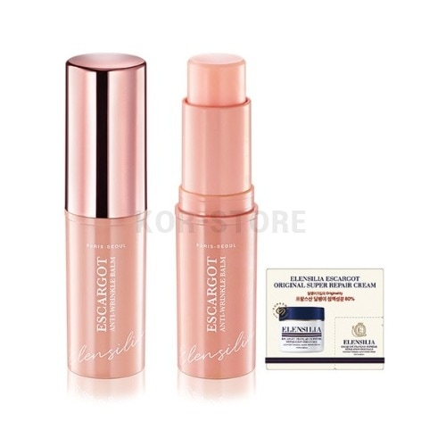 エスカルゴ アンチリンクル スティックバーム 9g x 2p + スーパーカタツムリクリーム 1g