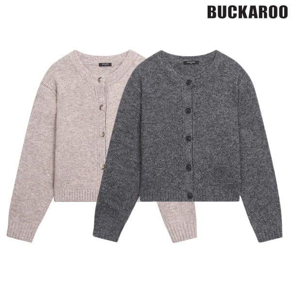 [ヨジュ店] 女性ルーズフィットラウンドネックニットカーディガン(B244KC820P)