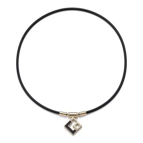 コラントッテ DAAAI1014 TAO ネックレス スリム AURA mini Lサイズ47cm ブラックラメ