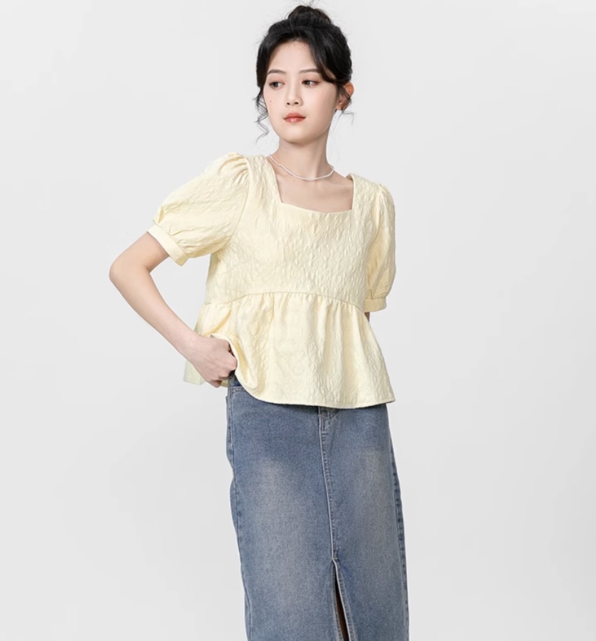 トップス デート モテアイテム カットソー チュニック 半袖 コットン 大人可愛い きれいめ 上品 おしゃれ かっこいい 大人可愛い ラブリー キュート ガーリー クール モード系 セクシー