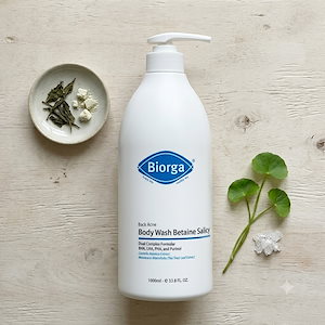 大容量1000ml】BIOGA BHA ベタインサリチル酸 ボディウォッシュ 背中 ニキビケア 角質ケア 低刺激 弱酸性 韓国コスメ