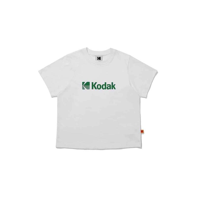 [公式]ビッグロゴ アスキン 半袖Tシャツ ウーマン WHITE