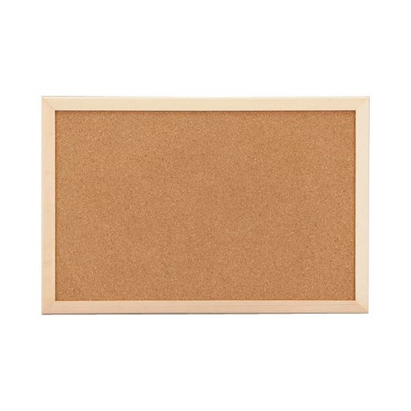 （まとめ）TANOSEE 両面コルクボードSサイズ W450H300D15mm 1セット（10枚）3セット