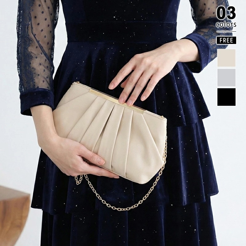 【2026年大人気】パーティーバッグ クラッチバッグ 結婚式 2way パーティー バッグ レディース ショルダー ショルダーバッグ クラッチ チェーンバッグ お呼ばれ 大人 上品 セレモニー オケー 4,561円