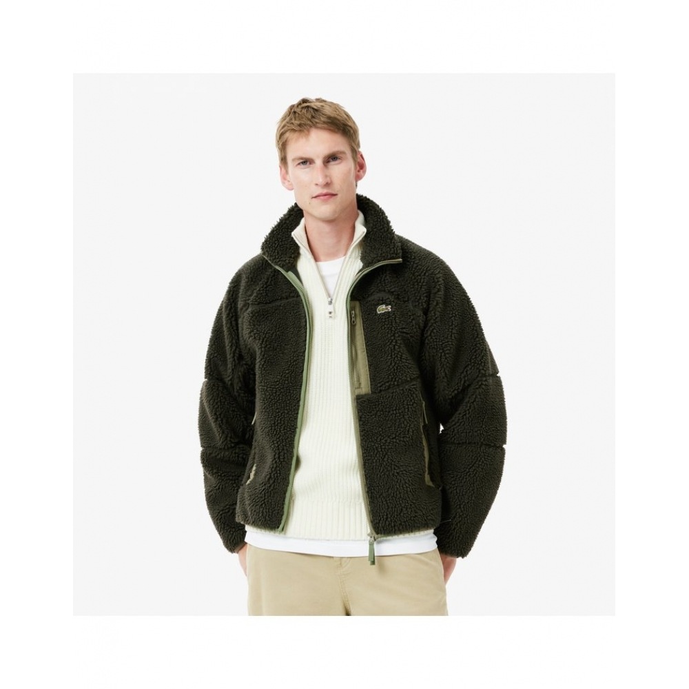 ラコステメンズシェルパフリースブルゾン BH7145-54N IER
