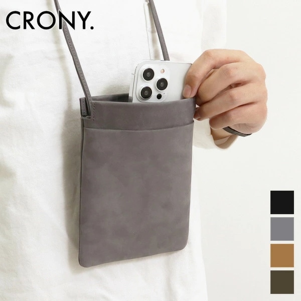 ショルダーバッグ 本革 日本製 Smartphone Pouch スマホショルダー レザー CR-00038 ブランド [正規取扱店]