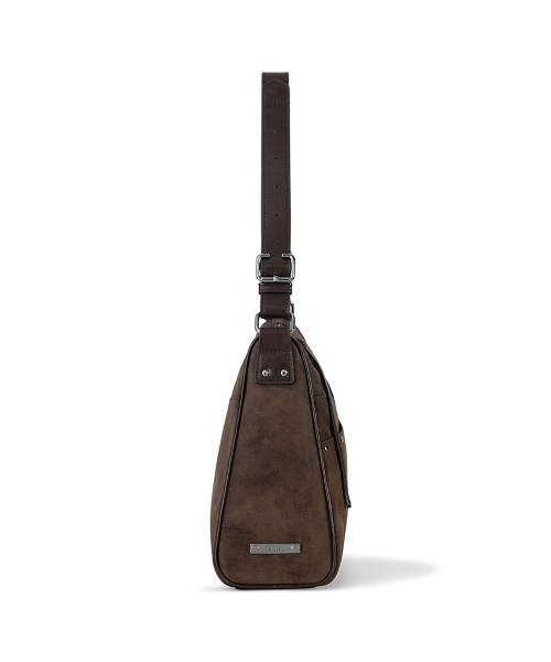 【FENNEC】 BASH BAG - SUEDE BROWN ショルダーバッグ 正規品