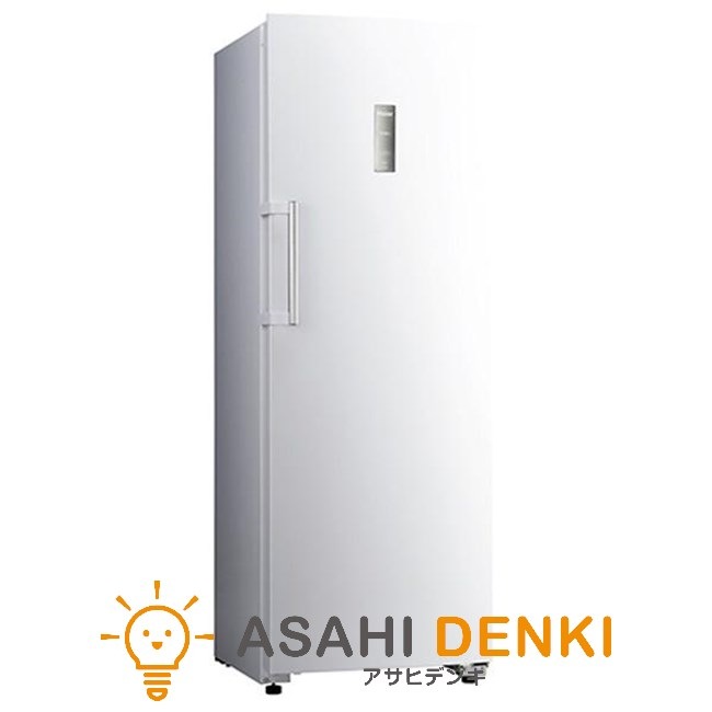 冷蔵庫(201～300L) ハイアール JF-NUF226B-W 2-4人家族 Haier 前開き式冷凍庫 226L ホワイト ファン式 クリアバスケット 冷蔵切替 シンプルデザイン