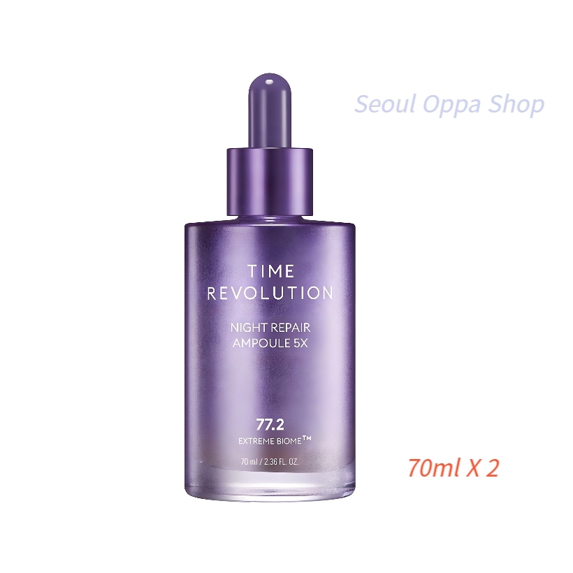 [1+1] タイム レボリューション ナイト リペア アンプル 5X 70ml