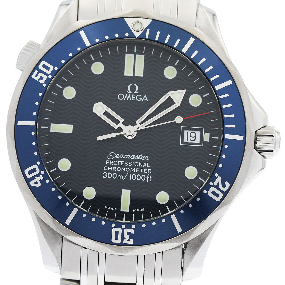 オメガ OMEGA 2531.80 シーマスター300 デイト 自動巻き メンズ 美品 _957462【中古】