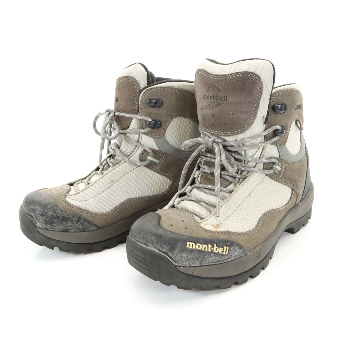 mont-bell モンベル GORE-TEX トレッキング ブーツ 26.5 グレー アウトドア 362045103 ビブラムソール メンズ 古着 6,003円