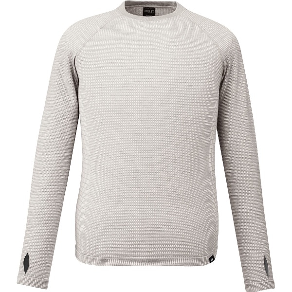 MILLET ミレー WAFFLE WOOL CRW M アウトドア スウェットトレーナー メンズ MIV01905-N9331