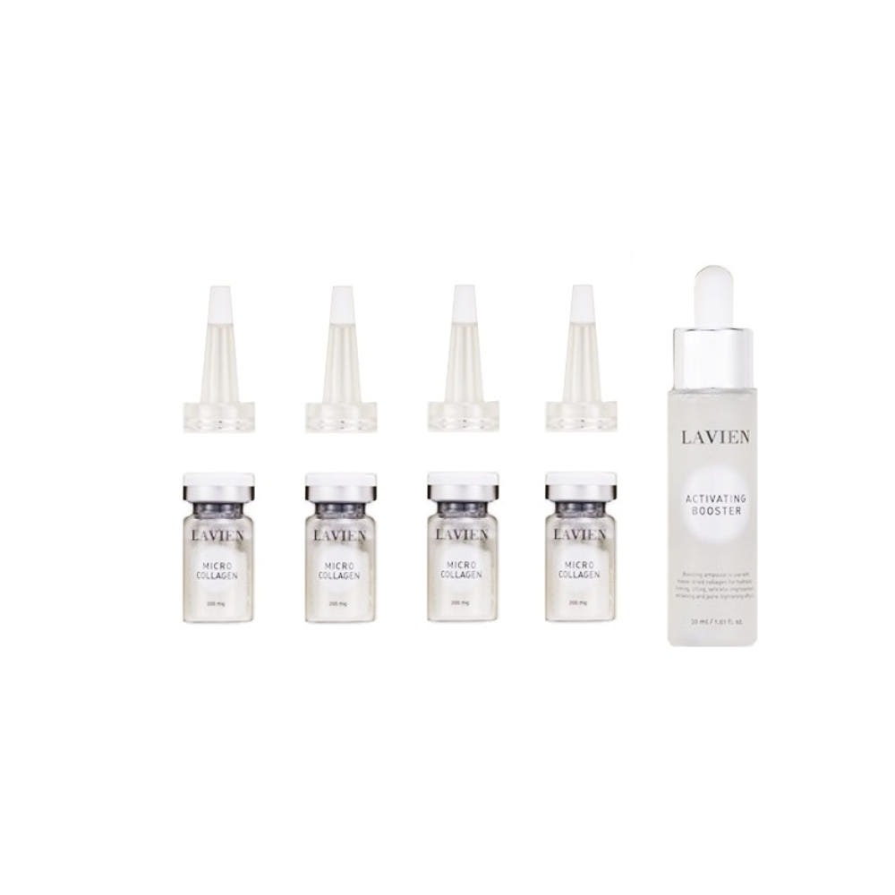 アクティベーティングブースター 30ml + マイクロコラーゲン 0.2g × 4個 ラビアンプログラム 1セット