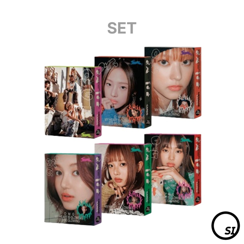 【NewJeans】 [OMG] Message Card ver. (Set)