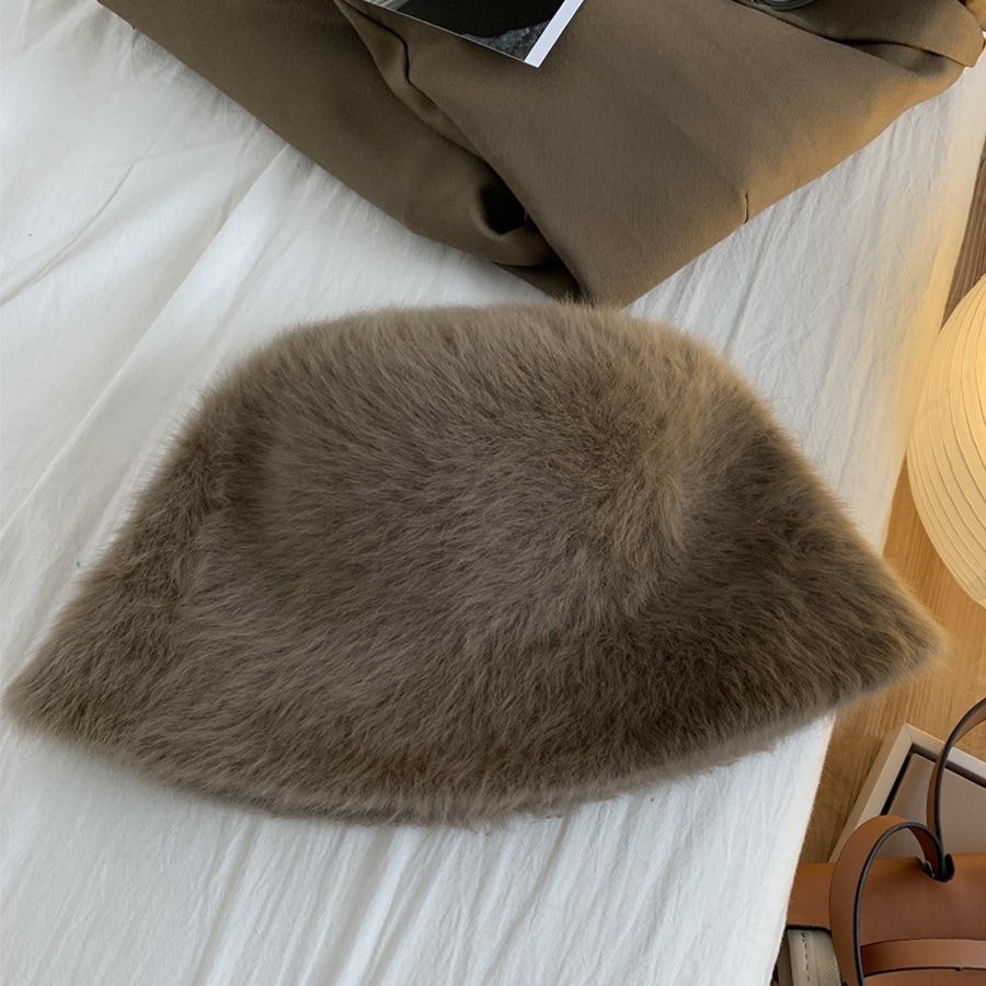 帽子 ハット バケットハット ファー かわいい 大人可愛い きれいめ シンプル カジュアル 大人 上品 おしゃれ かっこいい レトロ 大人可愛い 大人女子 こなれ感 個性的 主役級 存在感 ベーシック