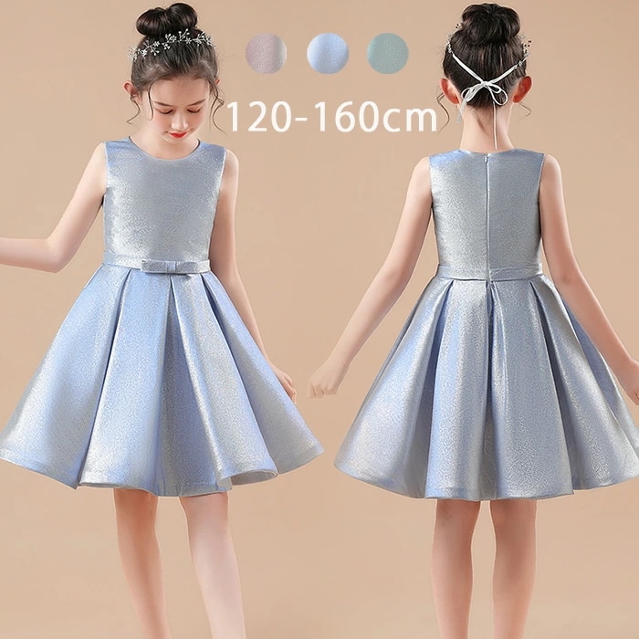 厳選素材子供ドレス発表会 キッズドレス 発表会 女の子 子どもドレス ジュニアドレス シンプルドレス 子供服 ステージドレス ピアノ発表会ドレス コンクールドレス 結婚式 キッズドレス こどもドレス