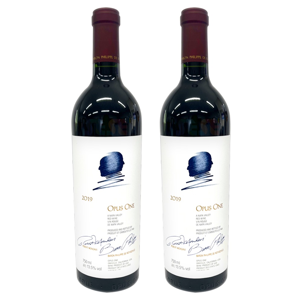 冷蔵便 Opus One（オーパス ワン）2019 2本セット 750ml 赤ワイン アメリカ カリフォルニア フルボディ
